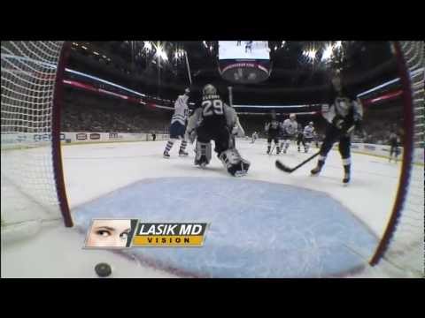 James van Riemsdyk's 2nd Goal - Leafs 3 vs Pens 2 - Jan 23rd 2013 (HD)