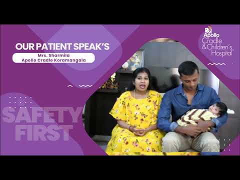 Mr and Mrs Sharmila talk about their experience Apollo Cradle & Children's Koramangala
