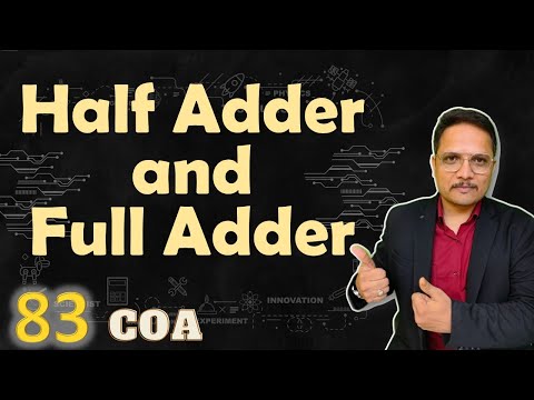Half Adder and Full Adder: Structures and Functions Explained | Computer Organization & Architecture