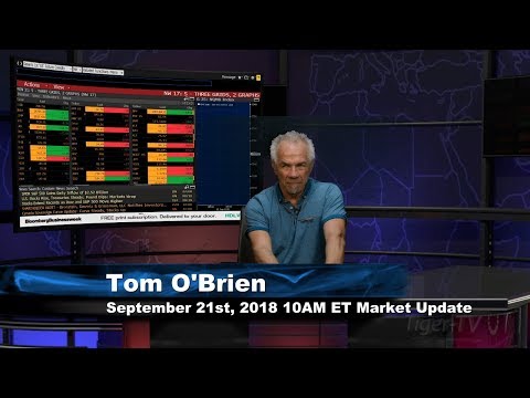 September 21st 10AM ET Market Update with Tom O'Brien on TFNN