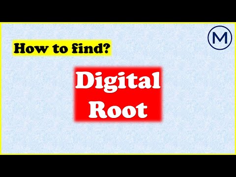 What is digital root? How to find digital root?