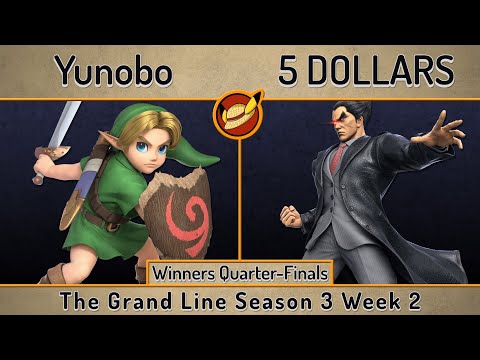 GL S3W2 | Yunobo (Young Link) vs 5 DOLLARS (Kazuya) | Winners Quarters | SSBU Ultimate Tournament