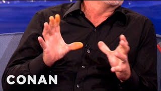Kelsey Grammer's Orange Fingers Explained! - CONAN on TBS