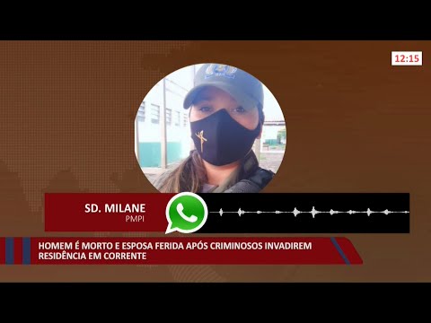 Homem é morto e mulher é ferida após terem casa invadida em Corrente 29 12 2021