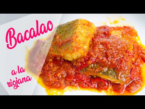 Receta BACALAO con TOMATE a la RIOJANA ✅ Recetas con bacalao