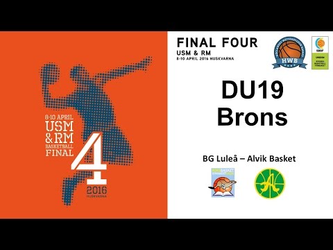 USM 2016 DU19 Brons BG Luleå - Alvik