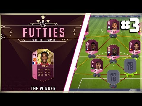 FUTTIES MARTIAL SBC COMPLETED - BEST POSSIBLE FUTTIES SQUAD BUILDER #3 ANTHONY CHEAPEST