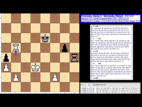 World Championship 1963-Game 3-Petrosian,Tigran V-Botvinnik,Mikhail