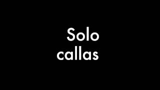 Solo Callas Duelo