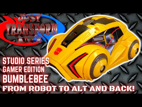 JUST TRANSFORM IT!: Studio Series Gamer Edition Bumblebee