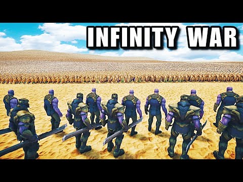 300 THANOS FROM ALL UNIVERSE VS SPARTAN & ROMAN ARMY | Ultimate Epic Battle Simulator 2 | UEBS 2