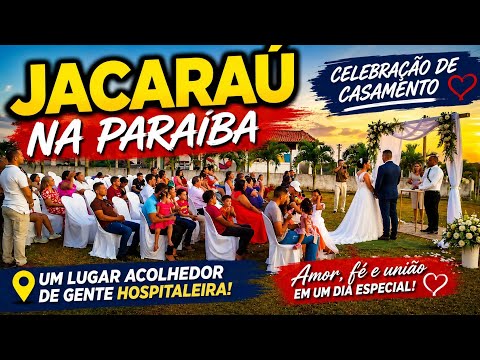 Celebração de casamento em Jacaraú na Paraíba