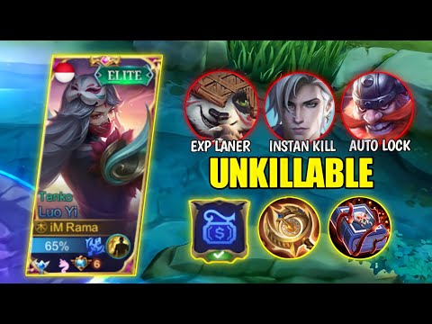 Try This Build It's Good To Spam Enemy Tanker | Luo Yi Top 1 Global 2022 - Mobile Legends
