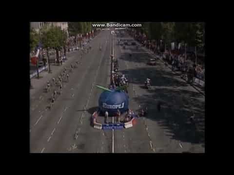 Tour de France 1991 - Etape 22 - la grosse chute Djamolidine Abdoujaparov et la victoire de Konyshev