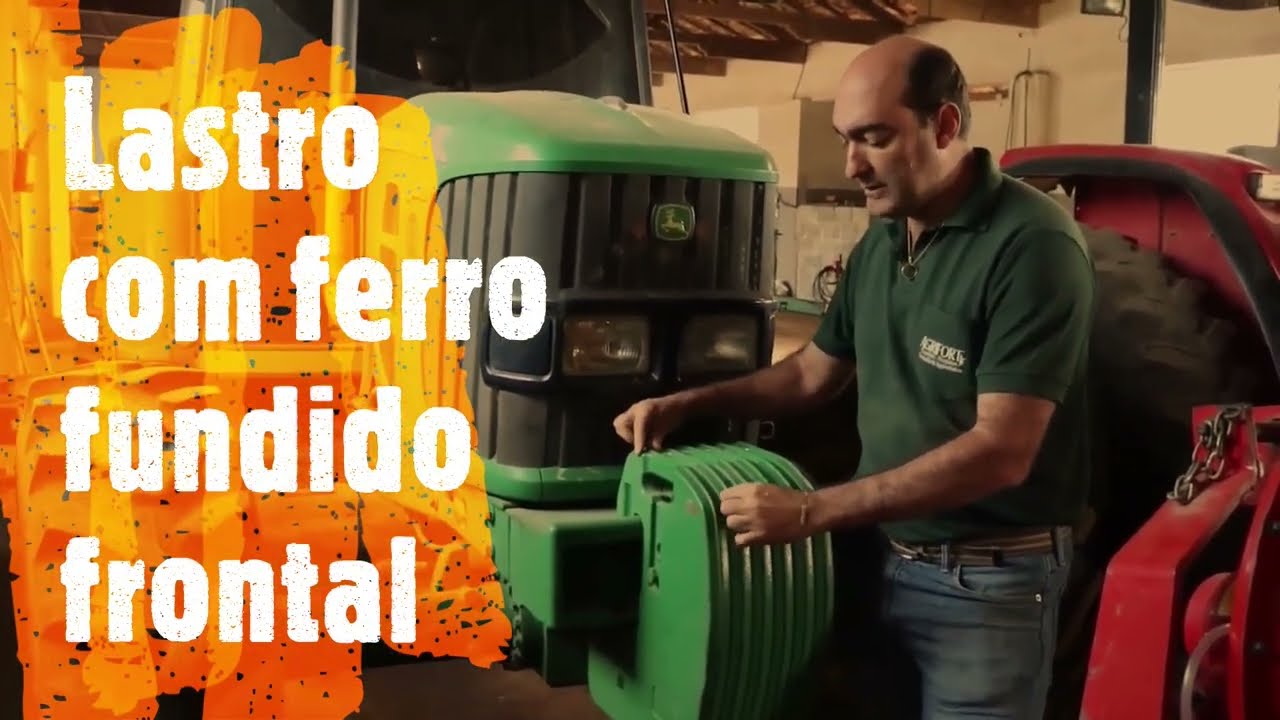 Tipo de LASTRO em tratores agrícolas