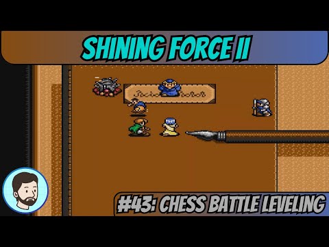 Shining Force II (Mega Drive) - Part 43: Chess Battle Leveling