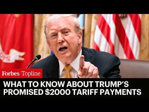 Trump Promises ‘At Least $2000’ Tariff Dividend Payments Directly To Americans