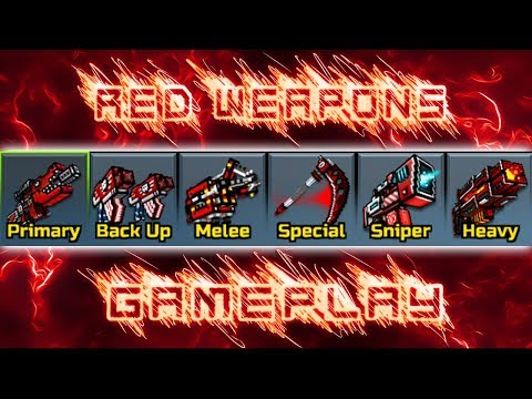 Pixel Gun 3D - Red Weapons Gameplay