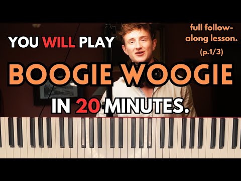 Getting Started With Boogie Woogie Piano - 1on1 Masterclass for Complete Beginners (p.1/3)