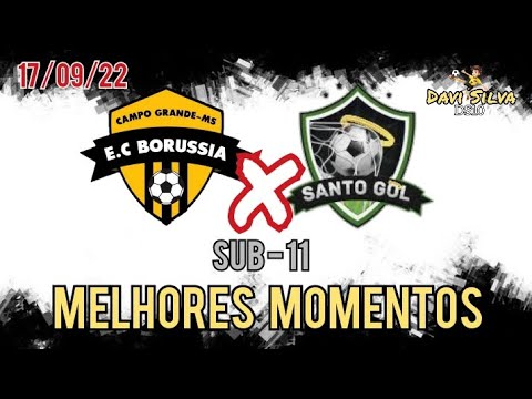 EC Borússia x Santo Gol - Melhores Momentos (17/09/22)