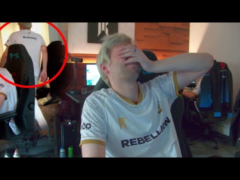 Arteezy Rage Quit after they blew a huge lead vs Team Spirit - left the room immediately!