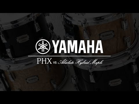 Yamaha PHX vs Absolute Hybrid Maple Drums Comparison