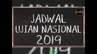 Download lagu Jadwal Ujian Nasional 2019 (SMK , SMA-MA, SMP-MTS) mp3