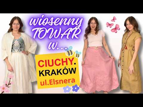 Spring merchandise at Ciuchy Kraków at Elsnera! The miracle of pearls made of linen and silk! Sil...