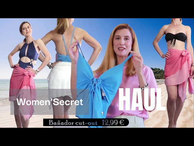 Vídeo relacionado con PARUPRUP Mujer Sexy Cuello Halter Triangular Sujetador Sin Aros Wetlook Bralette Hueco Metal Anillo Brillante Bustier (FR/ES, Letras, M, Regular, Regular, Negro)