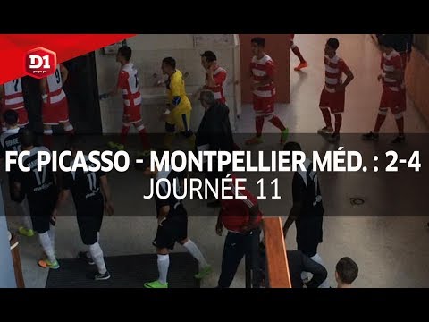 J11 : FC Picasso - Montpellier Méditerranée (2-4), le résumé