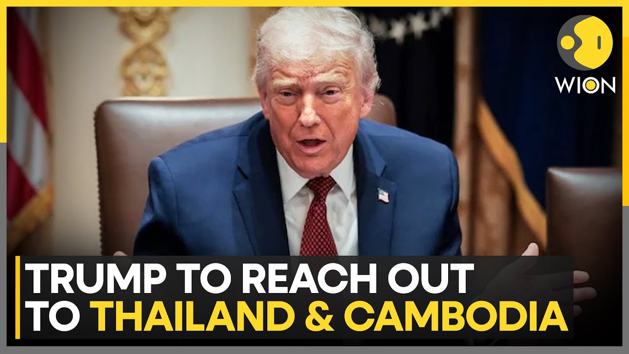 Thai-Cambodia Clash | Trump: I Can Get Thailand & Cambodia to Stop Fighting Quickly | WION