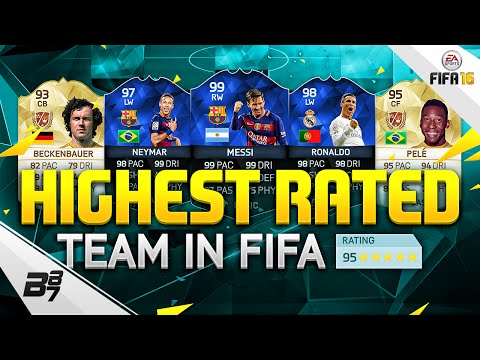 HIGHEST RATED TEAM ON FIFA! 195 RATED! | FIFA 16 Video