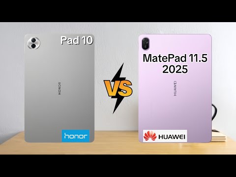 Honor Pad 10 vs Huawei MatePad 11.5 2025 | Full comparison
