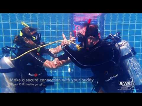 Alternate air source use (combined with air depletion) - PADI Skill Circuit - Divemaster and IDC