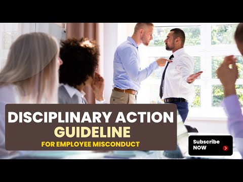 Disciplinary Action Guideline