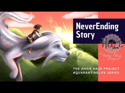 Neverending Story cover, AHP #quarantinelife series
