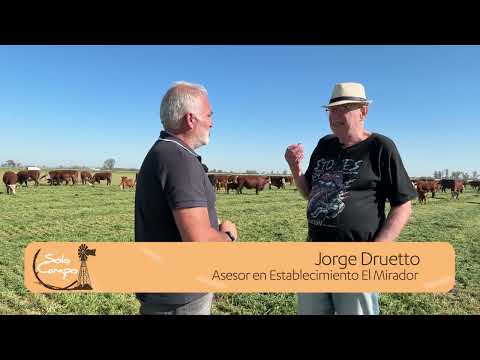 Jorge Druetto - Asesor en Establecimiento El Mirador