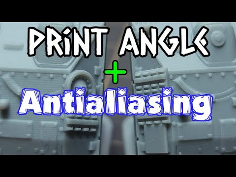 How To Get Smooth Surface With Print Angle And Antialiasing