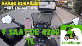 9 Saat’de 4200 TL Kazandım. Evrak Kuryeliği ile Birgün BanaBi Kurye’de