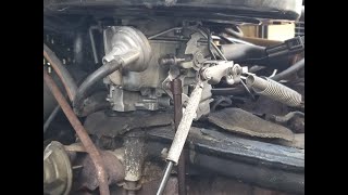 Holley 1945 Carburetor rebuild Part 3 1982 Dodge B250 225 slant six