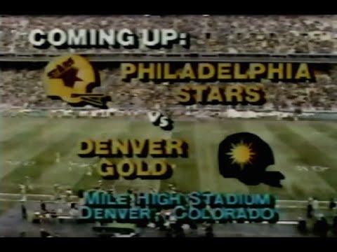 1983 USFL Week 1 - Stars vs. Gold