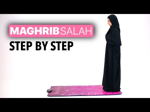 How to Pray Maghrib for Women | Beginner’s Guide with Subtitles and Translation