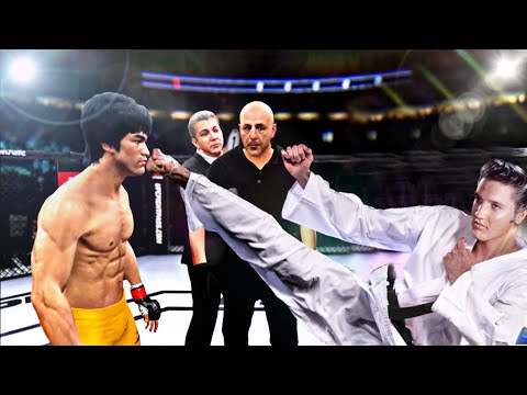 Bruce Lee vs Elvis Presley ( EA Sports UFC 4 ) wwe mma