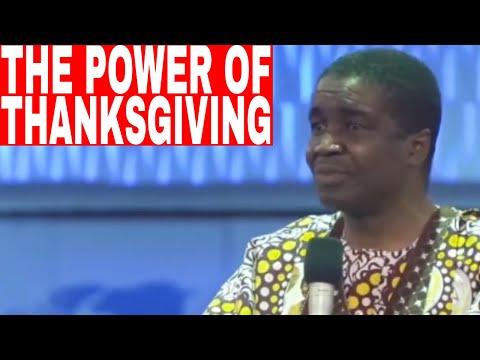 BISHOP DAVID ABIOYE—ENGAGING THE POWER OF THANKSGIVING | 40TH ANNIVERSARY CELEBRATION| MAY 20TH 2021