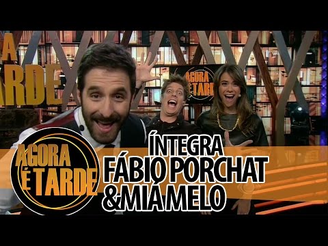 Agora é Tarde 13/08/2014 - Fábio Porchat e Miá Mello (íntegra)