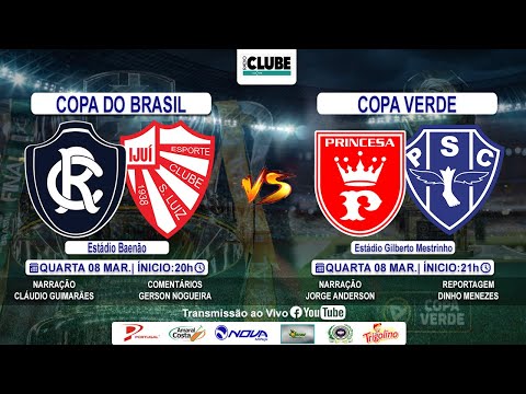 REMO 2X1 SÃO LUIZ-RS | COPA DO BRASIL | PRINCESA DO SOLIMÕES-AM 0X0 PAYSANDU | COPA VERDE | 08.03.23
