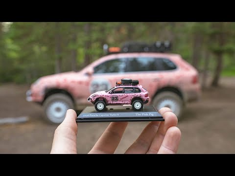 Pink Pig Porsche Cayenne walkthrough (revs & sound clips)