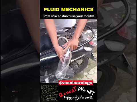 Fluid Mechanics in Action! Extracting Oil Using Just Physics! #fluidmechanics  #physics #vcankanpur