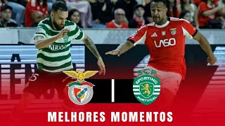 SL Benfica vs Sporting  - Taca de Portugal Placard  - Melhores momentos 