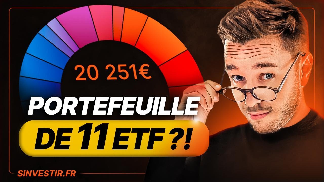 Comment investir jeune ? Analyse Portefeuille de 20 000€ avec 11 ETF